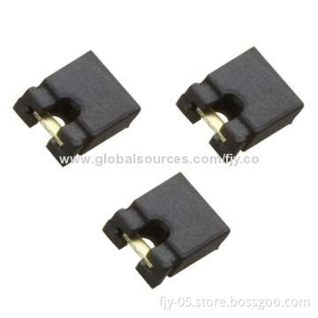 2.54mm Mini Jumper Two Circuit Shunt Connectors with 3A Current Rating